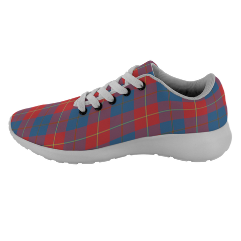 Image of Tartan Sneakers -  Galloway Scotland | Unisex Tartan Running Shoes | Sneakers Men & Women Tartan Shoes