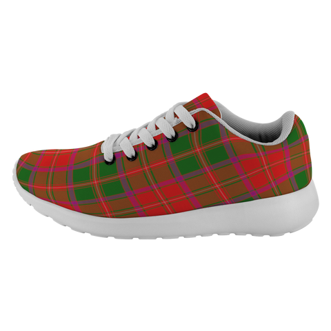 Image of ScottishShop Tartan Sneakers Crief District Scotland Tartan Running Shoes - shirtskishirt