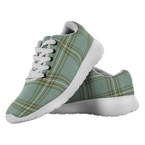 Tartan Sneakers - Kelly Scotland | Unisex Tartan Running Shoes | Sneakers Men & Women Tartan Shoes