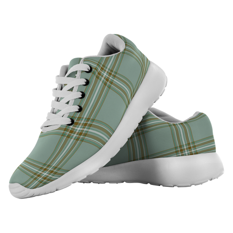 Image of Tartan Sneakers - Kelly Scotland | Unisex Tartan Running Shoes | Sneakers Men & Women Tartan Shoes