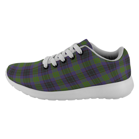 Image of Tartan Sneakers - Lumsden Hunting Scotland | Unisex Tartan Running Shoes | Sneakers Men & Women Tartan Shoes