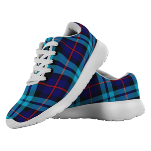 Tartan Sneakers - McCorquodale Scotland | Unisex Tartan Running Shoes | Sneakers Men & Women Tartan Shoes