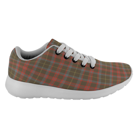 Image of Tartan Sneakers - MacKintosh Hunting Weathered Scotland | Unisex Tartan Running Shoes | Sneakers Men & Women Tartan Shoes