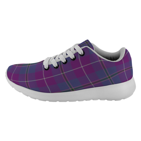 Image of Tartan Sneakers - Pride Of Glencoe Scotland | Unisex Tartan Running Shoes | Sneakers Men & Women Tartan Shoes