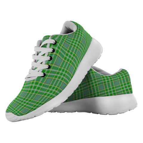 Image of ScottishShop Tartan Sneakers Currie Scotland Tartan Running Shoes - shirtskishirt