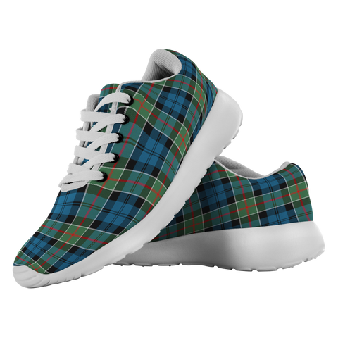 Image of ScottishShop Tartan Sneakers Colquhoun Ancient Scotland Tartan Running Shoes - shirtskishirt