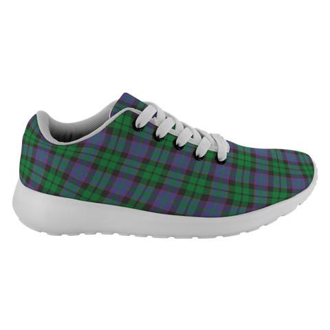 Image of ScottishShop Tartan Sneakers Ferguson of Balquhidder Scotland Tartan Running Shoes - shirtskishirt