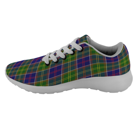 Image of Tartan Sneakers - Whitefoord Scotland | Unisex Tartan Running Shoes | Sneakers Men & Women Tartan Shoes