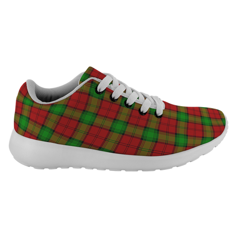 Image of ScottishShop Tartan Sneakers Auchinleck Scotland Running Shoes - shirtskishirt