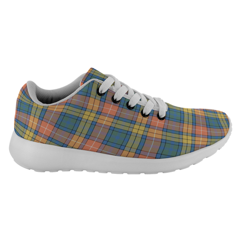 Image of ScottishShop Tartan Sneakers Buchanan Ancient Scotland Running Shoes - shirtskishirt