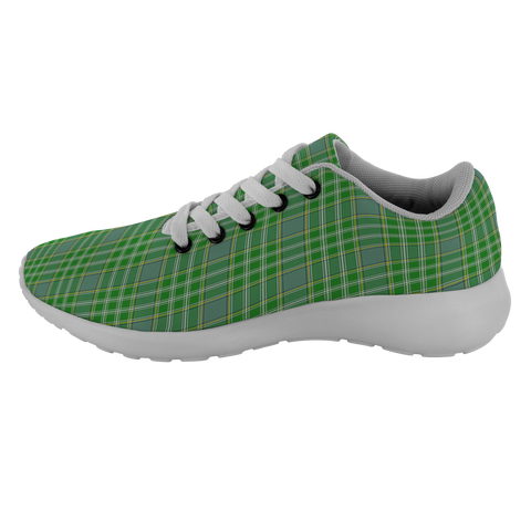 Image of ScottishShop Tartan Sneakers Currie Scotland Tartan Running Shoes - shirtskishirt