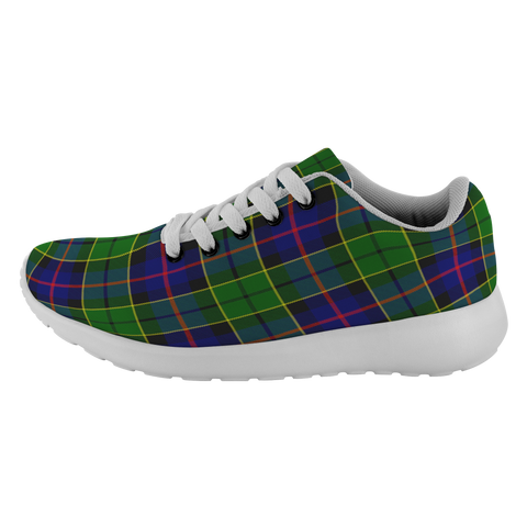 Image of ScottishShop Tartan Sneakers Forsyth Modern Scotland Tartan Running Shoes - shirtskishirt