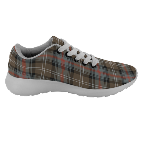 Image of Tartan Sneakers - Sutherland Weathered Scotland | Unisex Tartan Running Shoes | Sneakers Men & Women Tartan Shoes