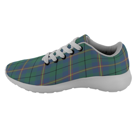 Image of ScottishShop Tartan Sneakers Carmichael Ancient Scotland Tartan Running Shoes - shirtskishirt