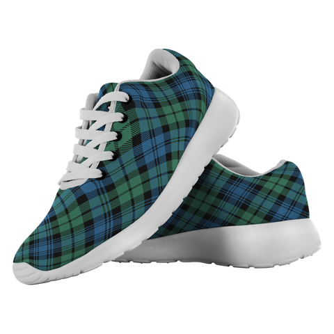 Image of ScottishShop Tartan Sneakers Campbell Ancient Scotland Tartan Running Shoes - shirtskishirt