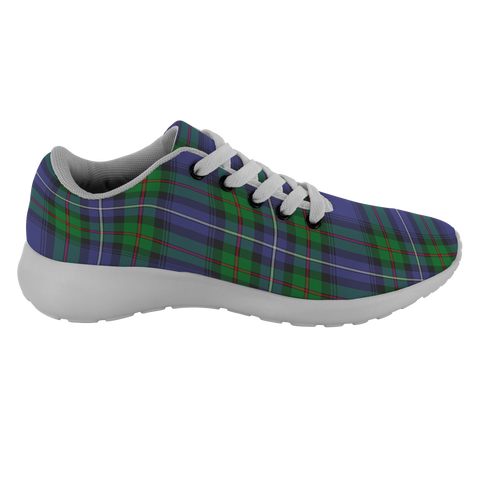 Image of Tartan Sneakers - Robertson Hunting Modern Scotland | Unisex Tartan Running Shoes | Sneakers Men & Women Tartan Shoes