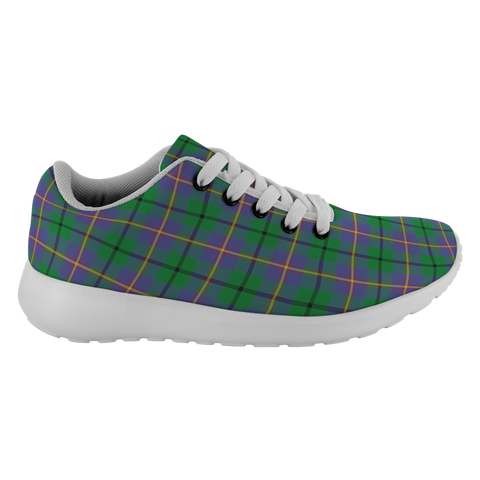 Image of ScottishShop Tartan Sneakers Carmichael Scotland Tartan Running Shoes - shirtskishirt