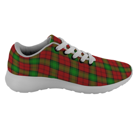 Image of ScottishShop Tartan Sneakers Auchinleck Scotland Running Shoes - shirtskishirt