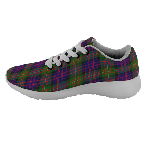 Image of Tartan Sneakers - MacDonell Of Glengarry Modern Scotland | Unisex Tartan Running Shoes | Sneakers Men & Women Tartan Shoes