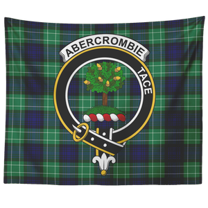 Wall Tapestry Abercrombie Tartan Clan Badge Scottish - shirtskishirt