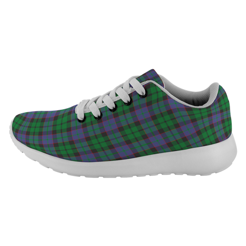 Image of ScottishShop Tartan Sneakers Ferguson of Balquhidder Scotland Tartan Running Shoes - shirtskishirt