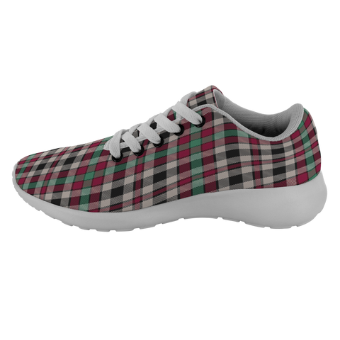 Image of ScottishShop Tartan Sneakers Borthwick Ancient Scotland Running Shoes - shirtskishirt