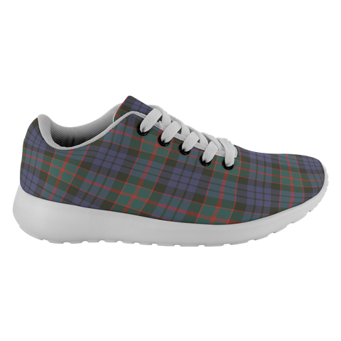 Image of ScottishShop Tartan Sneakers Fletcher Of Dunans Scotland Tartan Running Shoes - shirtskishirt