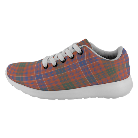 Image of Tartan Sneakers - MacRae Ancient Scotland | Unisex Tartan Running Shoes | Sneakers Men & Women Tartan Shoes