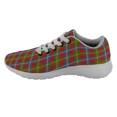 Image of ScottishShop Tartan Sneakers Forrester Scotland Tartan Running Shoes - shirtskishirt