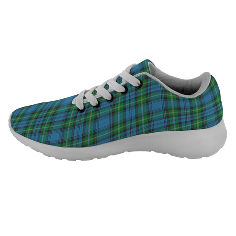 Image of Tartan Sneakers - Lyon Scotland | Unisex Tartan Running Shoes | Sneakers Men & Women Tartan Shoes