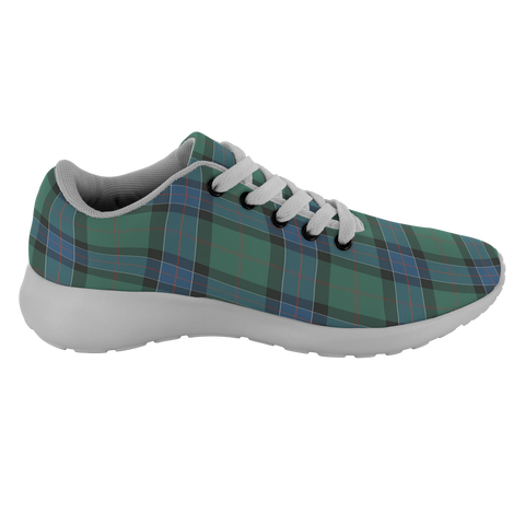 Image of Tartan Sneakers - Sinclair Hunting Ancient Scotland | Unisex Tartan Running Shoes | Sneakers Men & Women Tartan Shoes