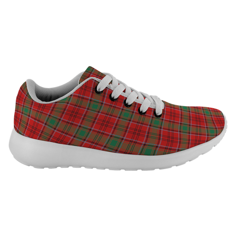 Image of Tartan Sneakers - Grant Red Scotland | Unisex Tartan Running Shoes | Sneakers Men & Women Tartan Shoes