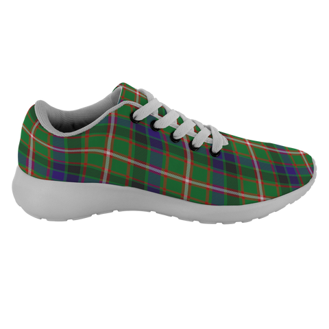 Image of Tartan Sneakers - Reid Green Scotland | Unisex Tartan Running Shoes | Sneakers Men & Women Tartan Shoes