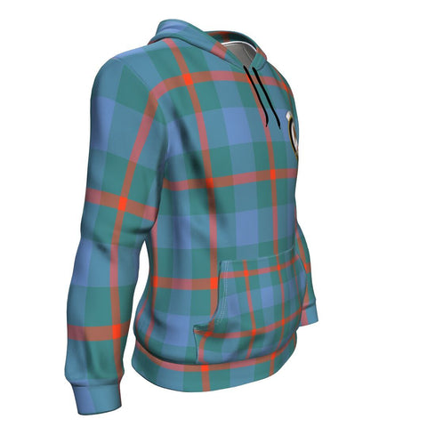 Image of Agnew Ancient ScottishShop Clan Tartan Hoodie - shirtskishirt