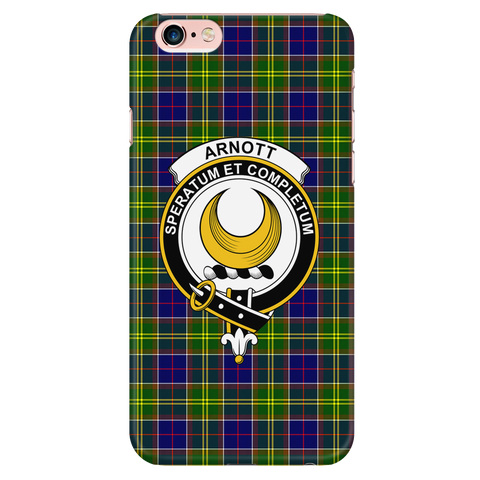 Image of Arnott Scottish Clan Tartan Phone Case - shirtskishirt