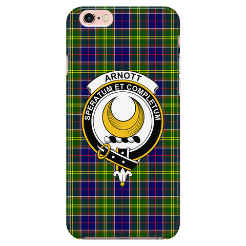 Image of Arnott Scottish Clan Tartan Phone Case - shirtskishirt