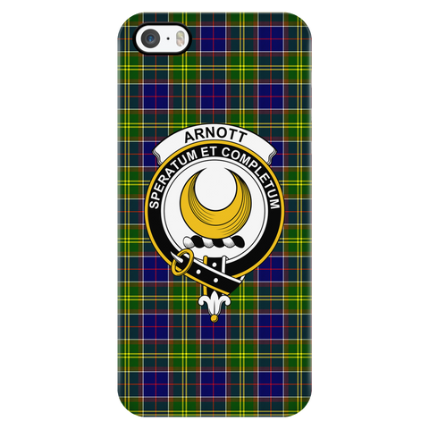 Image of Arnott Scottish Clan Tartan Phone Case - shirtskishirt