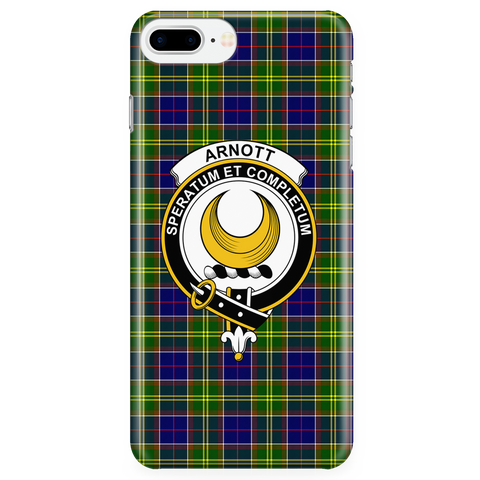 Image of Arnott Scottish Clan Tartan Phone Case - shirtskishirt