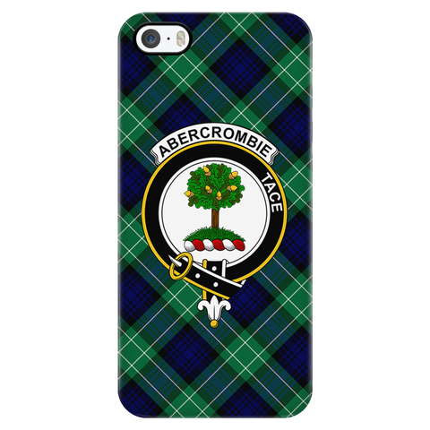 Image of Abercrombie Scottish Clan Tartan Phone Case - shirtskishirt