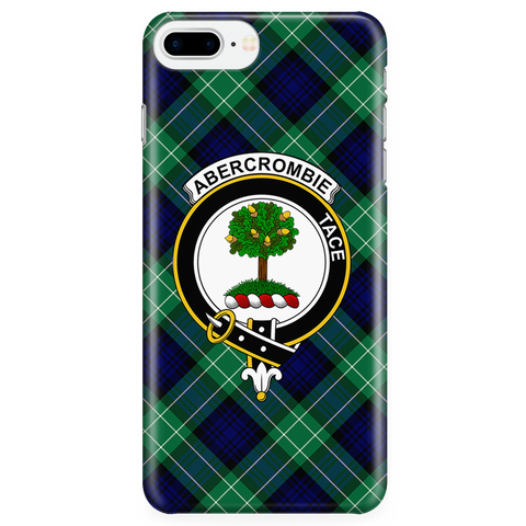 Image of Abercrombie Scottish Clan Tartan Phone Case - shirtskishirt