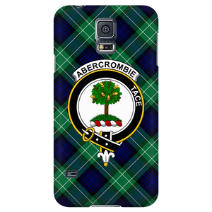 Abercrombie Scottish Clan Tartan Phone Case - shirtskishirt