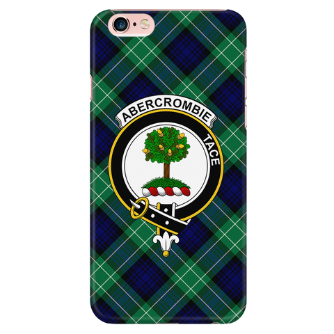 Image of Abercrombie Scottish Clan Tartan Phone Case - shirtskishirt