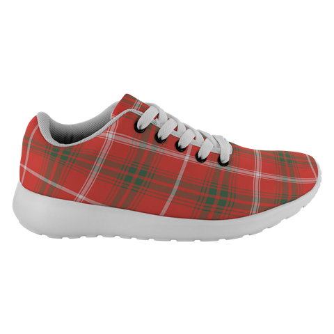 Image of ScottishShop Tartan Sneakers Duke Of Rothesay Scotland Tartan Running Shoes - shirtskishirt