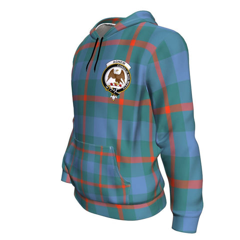 Image of Agnew Ancient ScottishShop Clan Tartan Hoodie - shirtskishirt