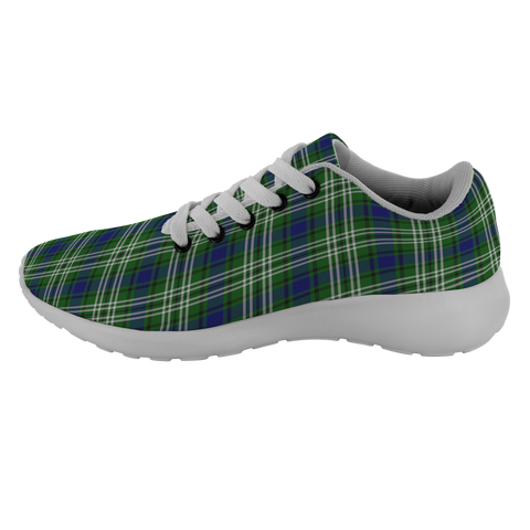 Image of ScottishShop Tartan Sneakers Blackadder Scotland Running Shoes - shirtskishirt