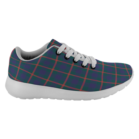 Image of ScottishShop Tartan Sneakers Agnew Scotland Running Shoes - shirtskishirt