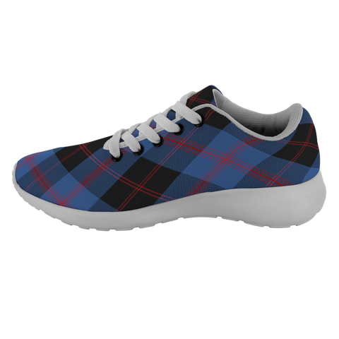 Image of ScottishShop Tartan Sneakers Angus Modern Scotland Running Shoes - shirtskishirt