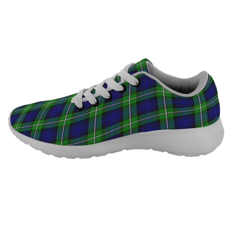 Image of ScottishShop Tartan Sneakers Bannerman Scotland Running Shoes - shirtskishirt