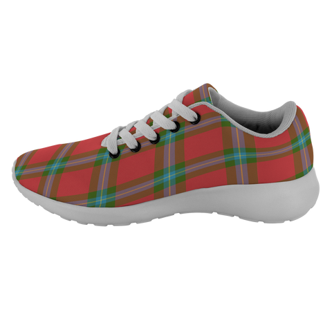 Image of Tartan Sneakers - MacLaine Of Lochbuie Scotland | Unisex Tartan Running Shoes | Sneakers Men & Women Tartan Shoes