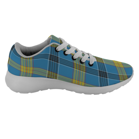 Image of Tartan Sneakers - Laing Ancient Scotland | Unisex Tartan Running Shoes | Sneakers Men & Women Tartan Shoes